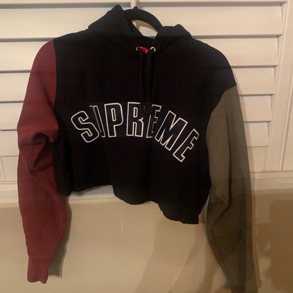 Supreme Jackets & Blazers - supreme cropped hoodie